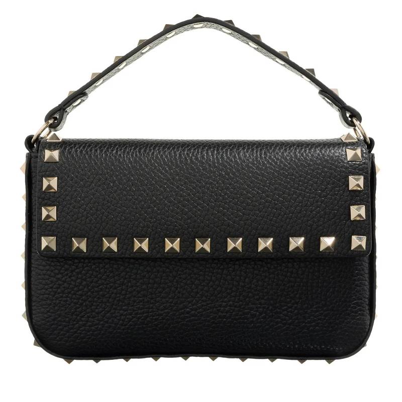 Valentino Garavani Schultertasche - Mini Bag Rockstud - Gr. unisize - in Schwarz - für Damen von Valentino Garavani