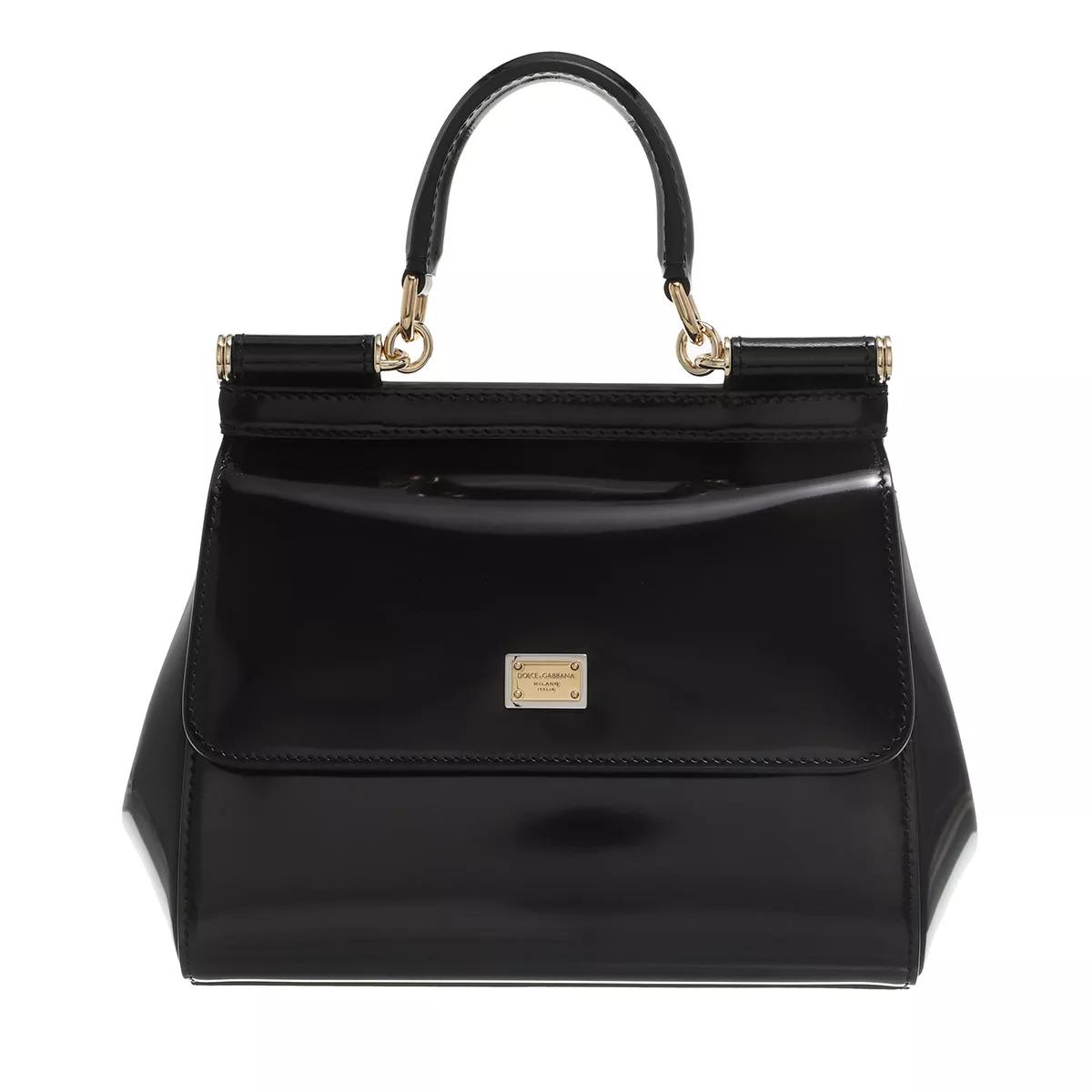 Dolce&Gabbana Schultertasche - Small Sicily With Handle Shoulder Strap - Gr. unisize - in Schwarz - für Damen Dolce&Gabbana Schultertasche - Small Sicily With Handle Shoulder Strap - Gr. unisize - in Schwarz - für Damen von Dolce&Gabbana