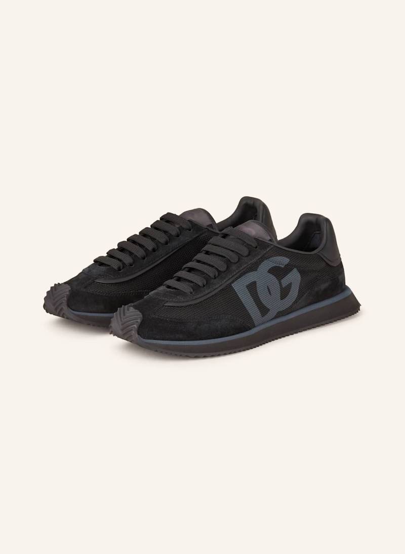 Dolce & Gabbana Sneaker Dragon schwarz von Dolce & Gabbana