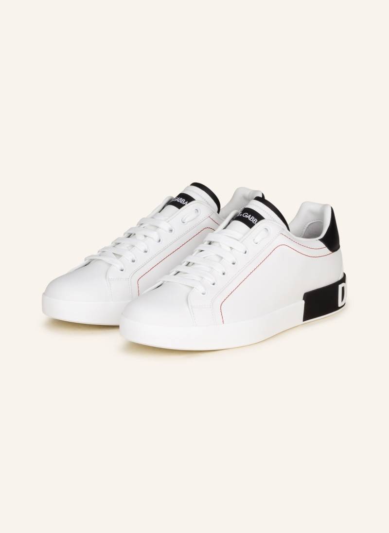 Dolce & Gabbana Sneaker Portofino weiss von Dolce & Gabbana