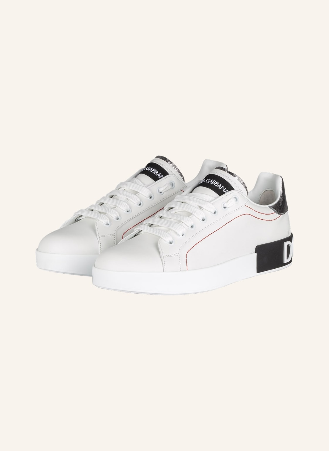 Dolce & Gabbana Sneaker Portofino weiss von Dolce & Gabbana