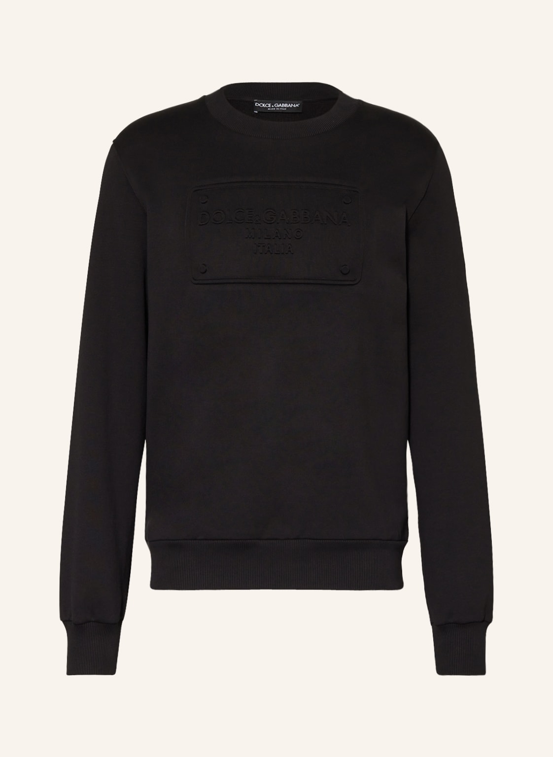 Dolce & Gabbana Sweatshirt schwarz von Dolce & Gabbana