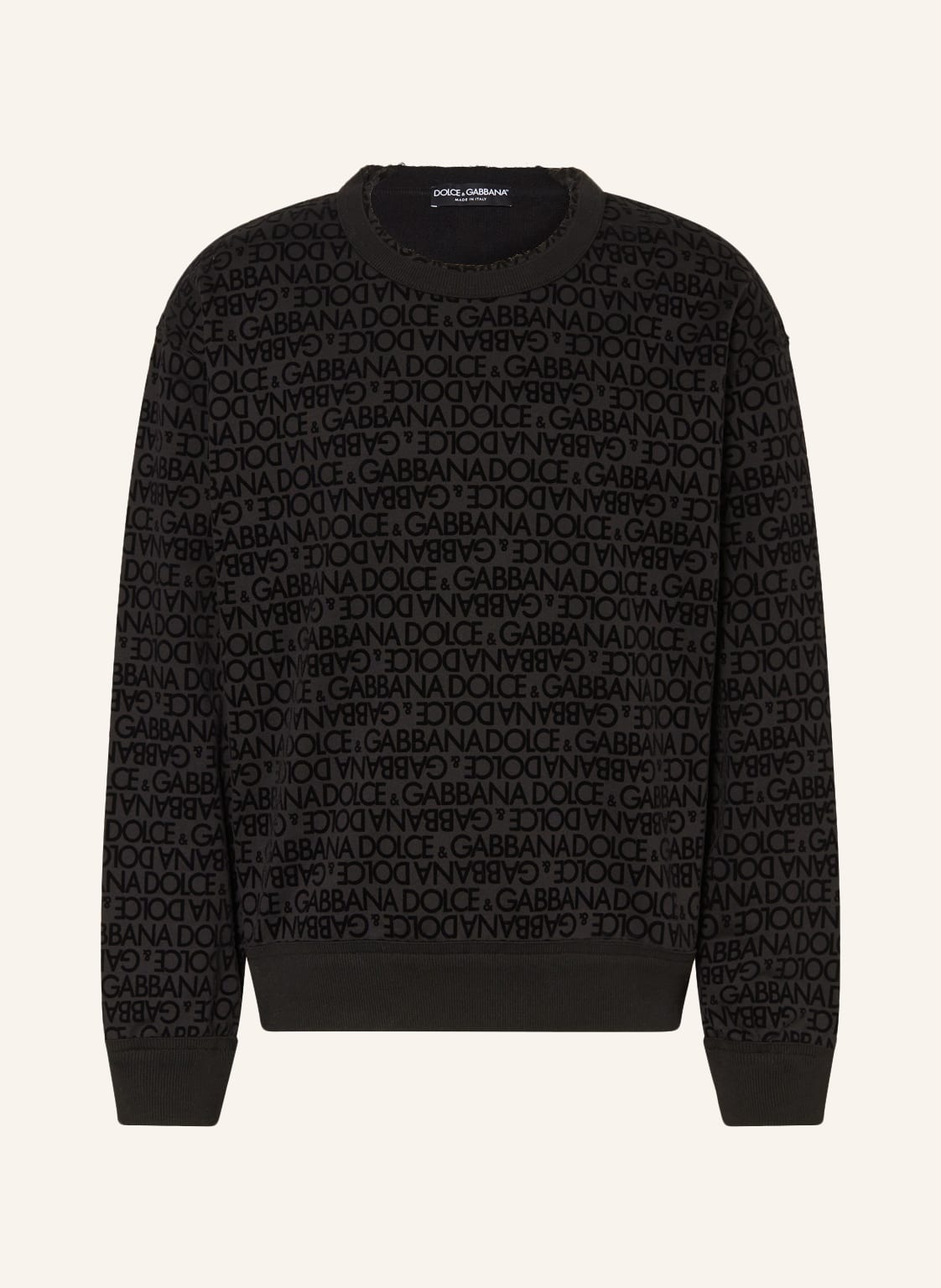 Dolce & Gabbana Sweatshirt schwarz von Dolce & Gabbana