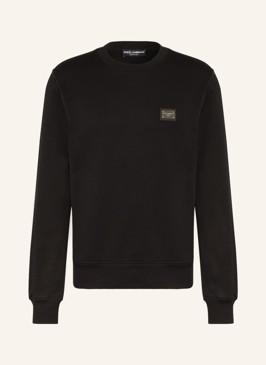 Dolce & Gabbana Sweatshirt schwarz von Dolce & Gabbana