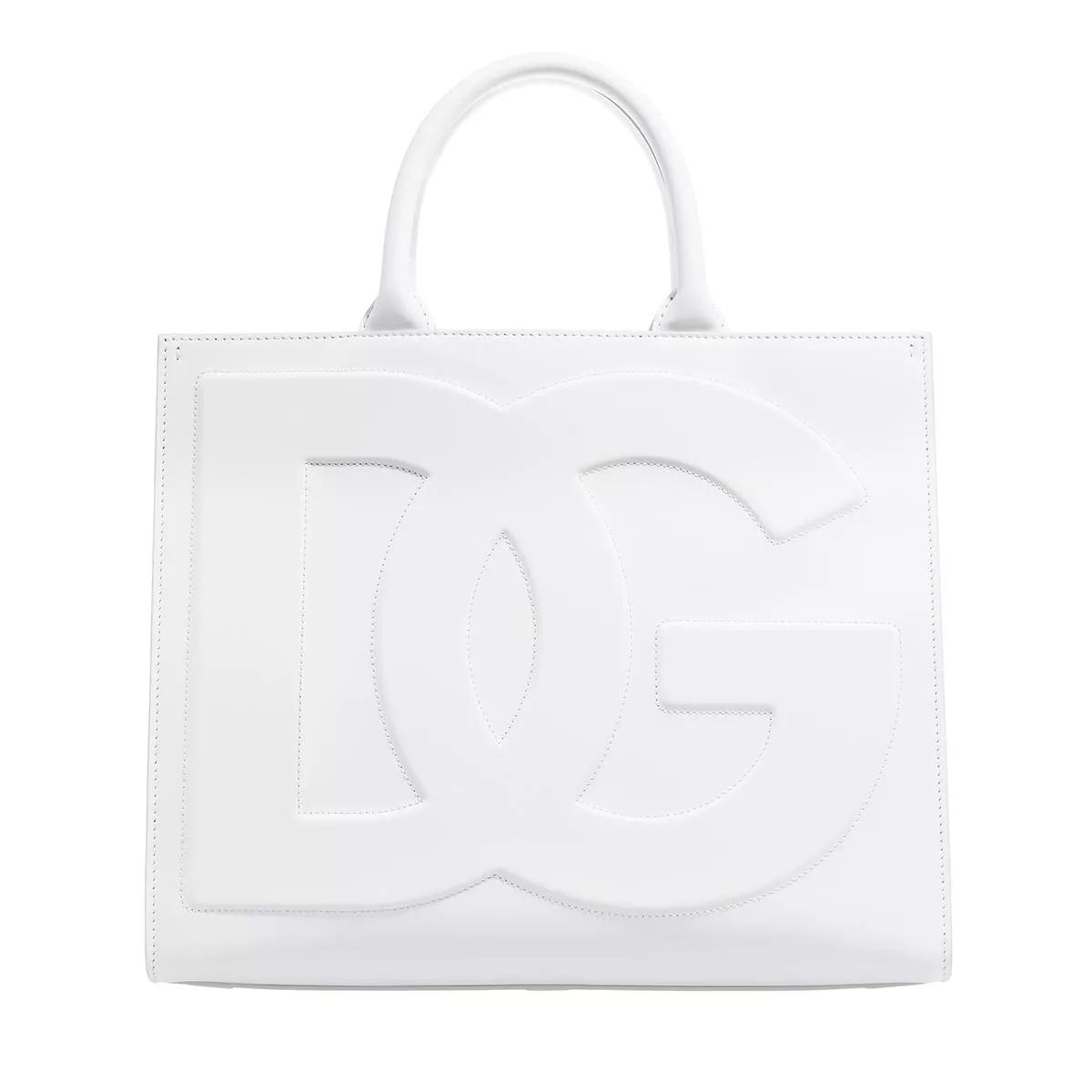 Dolce&Gabbana Umhängetasche - Calfskin Shoulder Bag - Gr. unisize - in Weiß - für Damen von Dolce&Gabbana