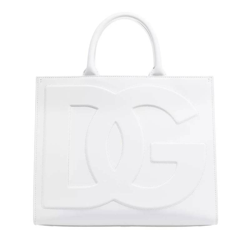 Dolce&Gabbana Umhängetasche - Calfskin Shoulder Bag - Gr. unisize - in Weiß - für Damen von Dolce&Gabbana