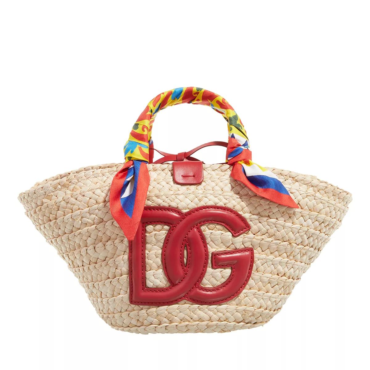 Dolce&Gabbana Umhängetasche - Small Kendra Shopper - Gr. unisize - in Beige - für Damen von Dolce&Gabbana