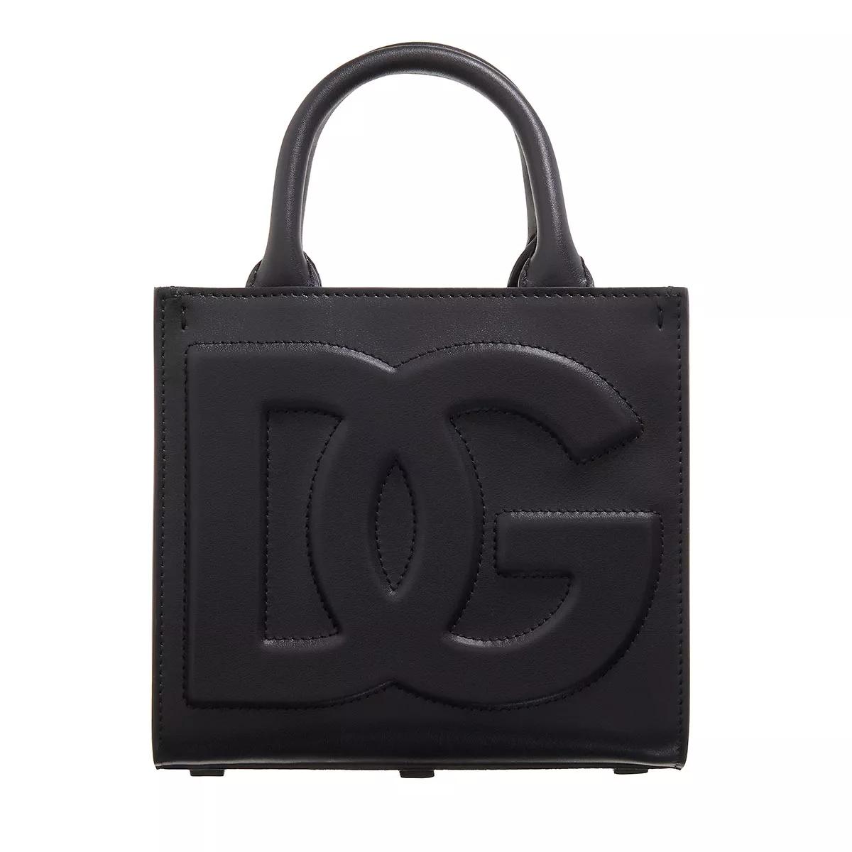 Dolce&Gabbana Umhängetasche - Vitello Liscio - Gr. unisize - in Schwarz - für Damen von Dolce&Gabbana