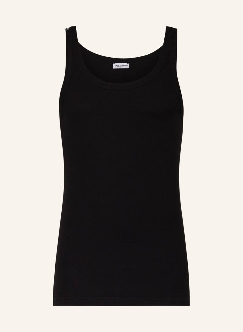 Dolce & Gabbana Unterhemd schwarz von Dolce & Gabbana