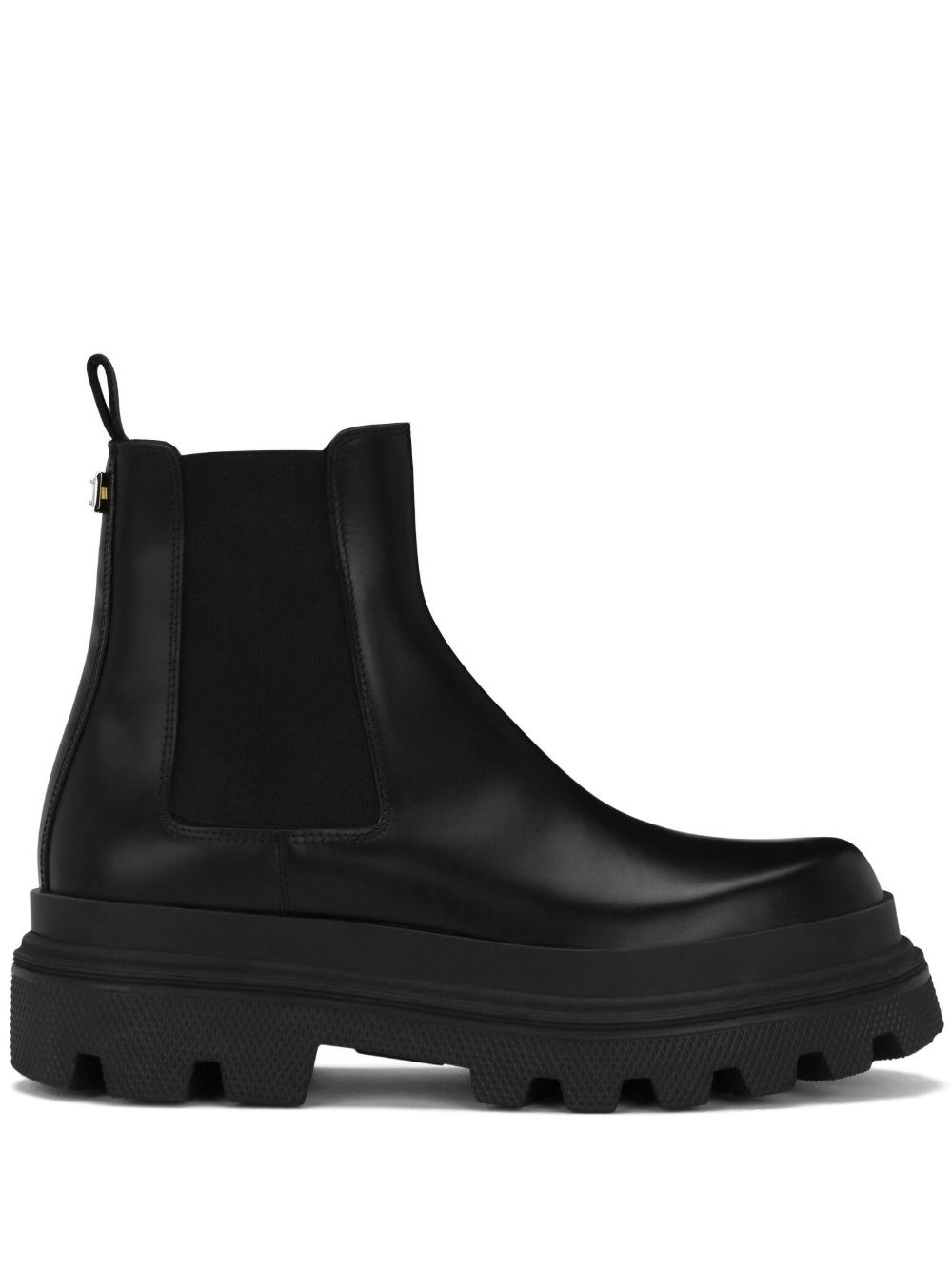 Dolce & Gabbana brushed leather Chelsea boots - Black von Dolce & Gabbana