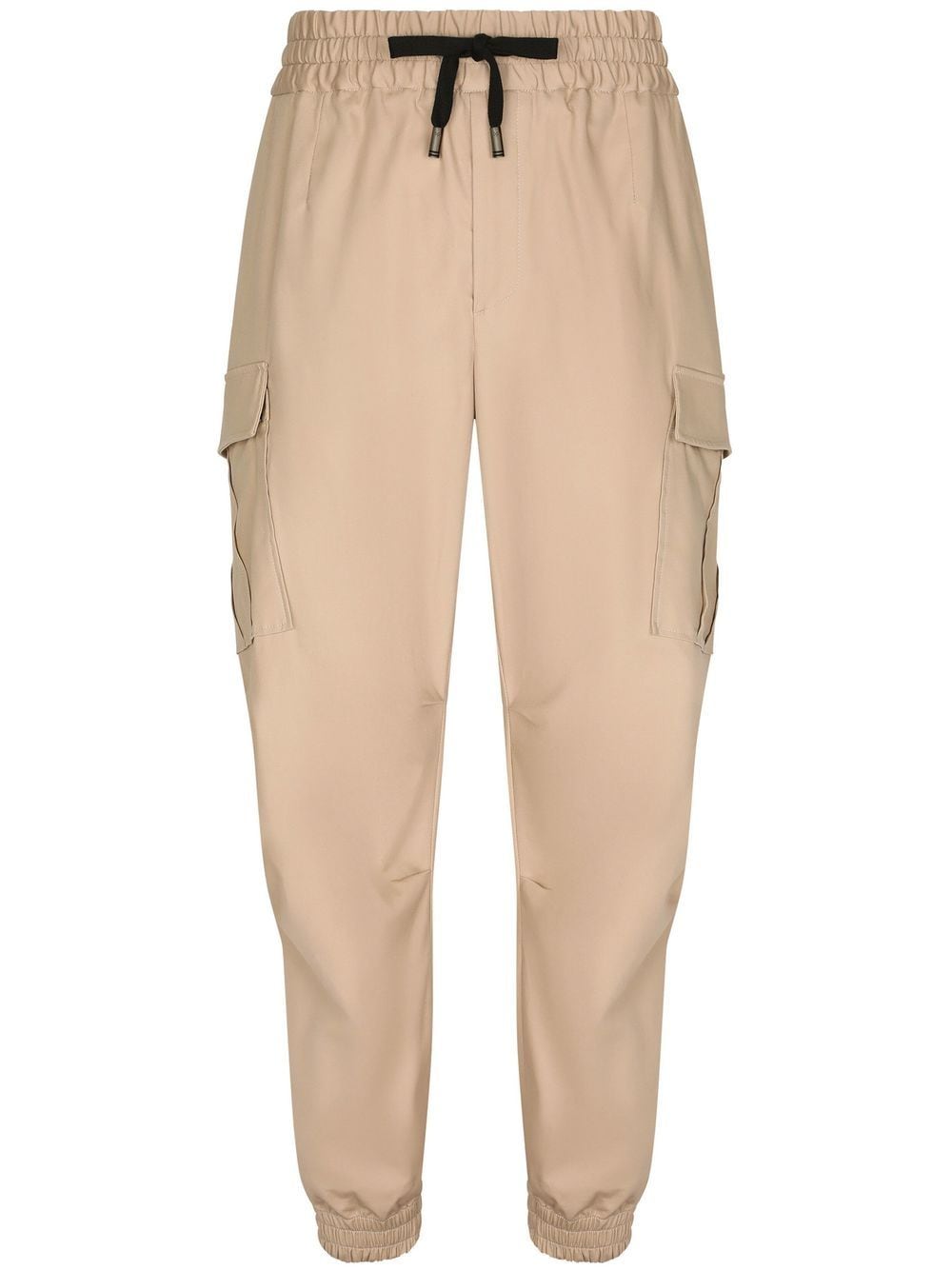 Dolce & Gabbana logo-tag cargo trousers - Neutrals von Dolce & Gabbana