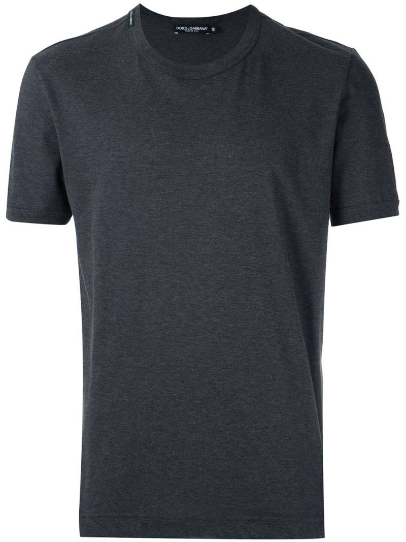 Dolce & Gabbana crew neck T-shirt - Grey von Dolce & Gabbana