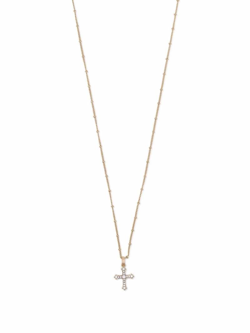 Dolce & Gabbana cross pendant necklace - Gold von Dolce & Gabbana
