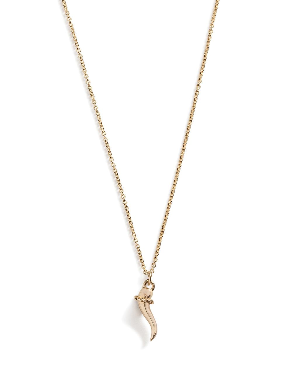 Dolce & Gabbana curved pendant necklace - Gold von Dolce & Gabbana