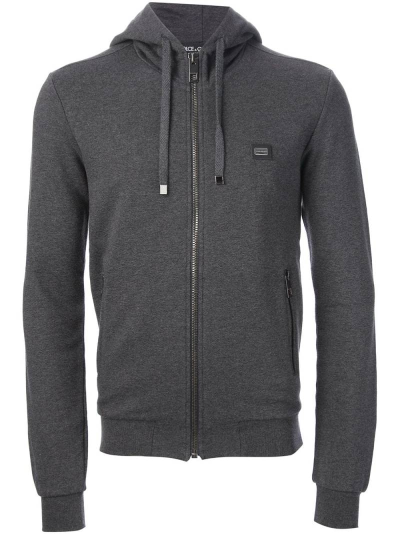 Dolce & Gabbana drawstring hoodie - Grey von Dolce & Gabbana