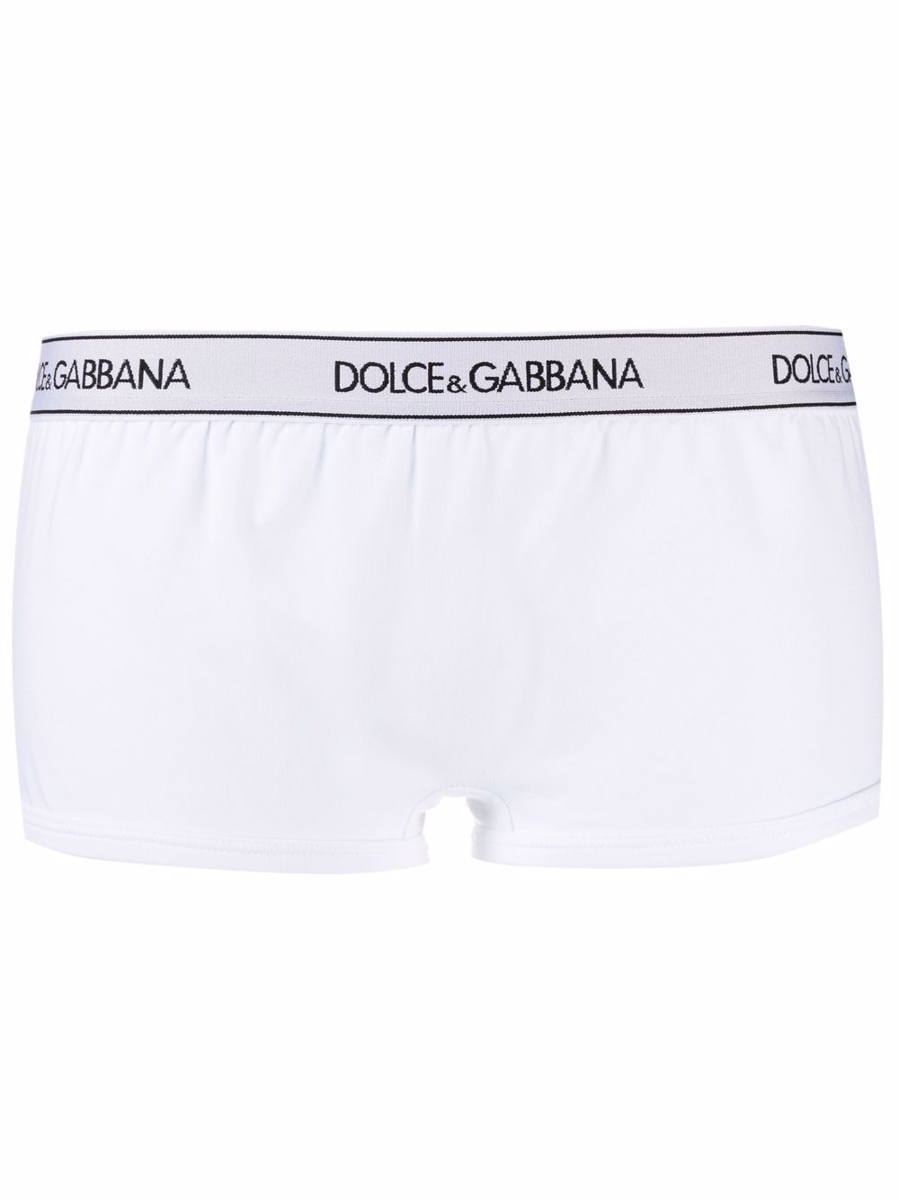 Dolce & Gabbana elasticated waistband boxers - White von Dolce & Gabbana