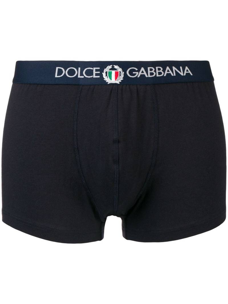 Dolce & Gabbana fitted boxers - Blue von Dolce & Gabbana