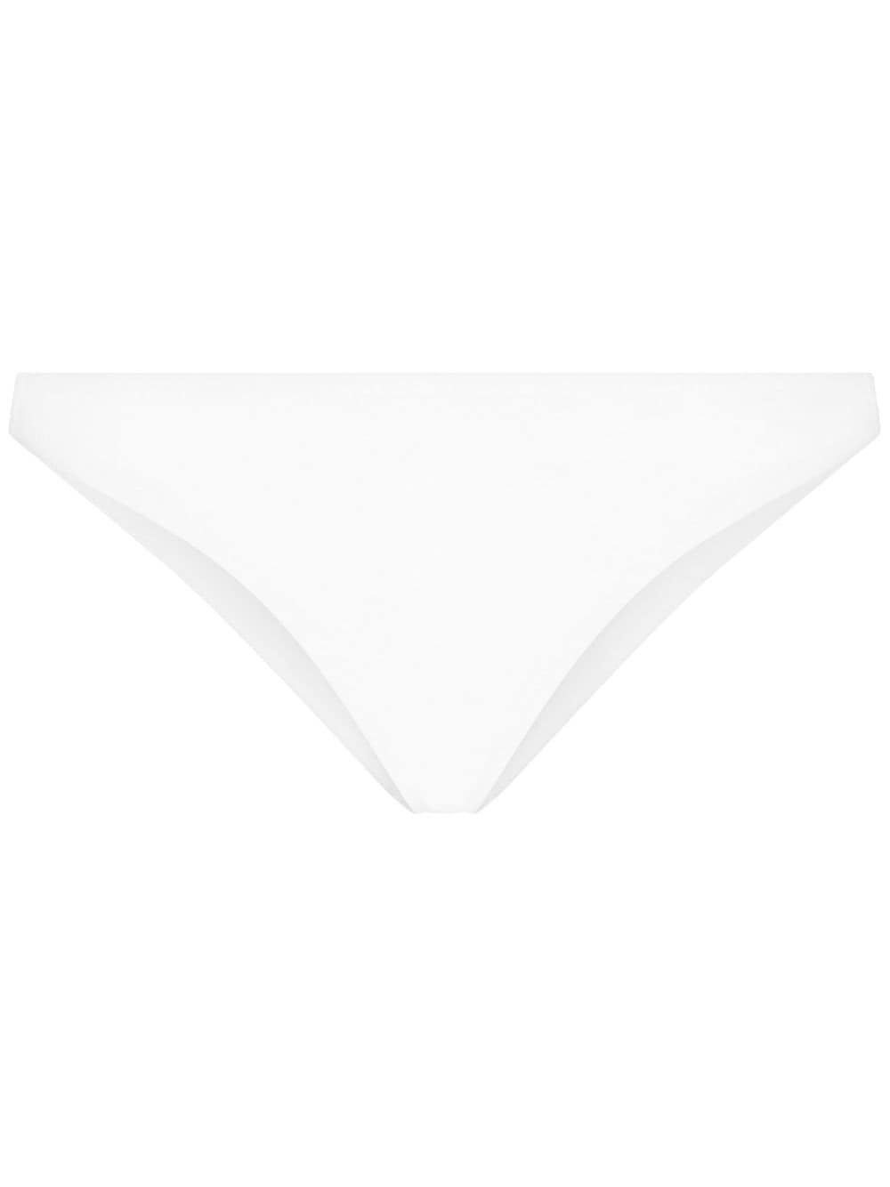 Dolce & Gabbana DG-logo bikini bottoms - White von Dolce & Gabbana