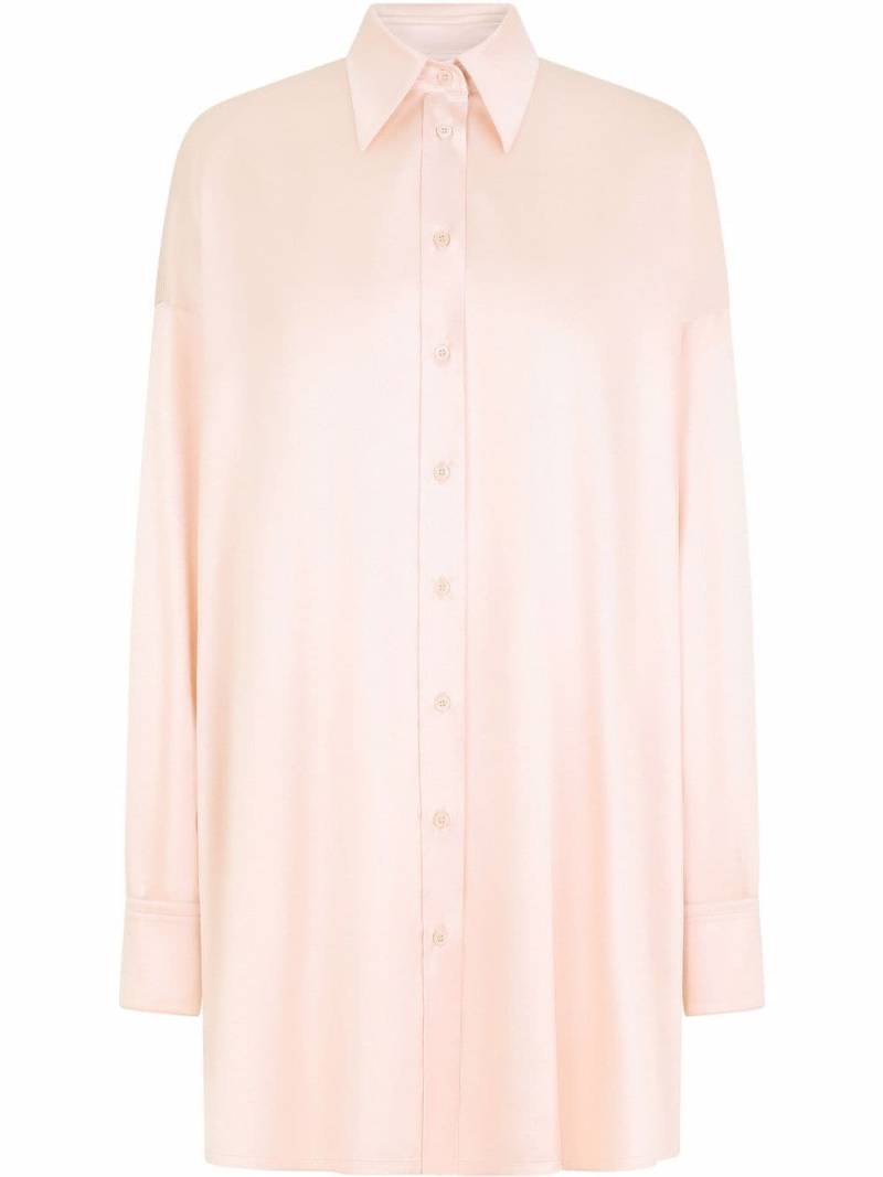 Dolce & Gabbana button-up silk shirt - Pink von Dolce & Gabbana