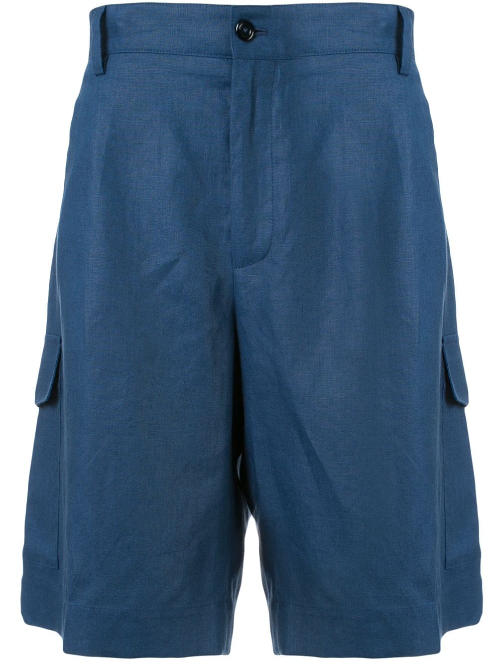 Dolce & Gabbana linen bermuda shorts - Blue von Dolce & Gabbana