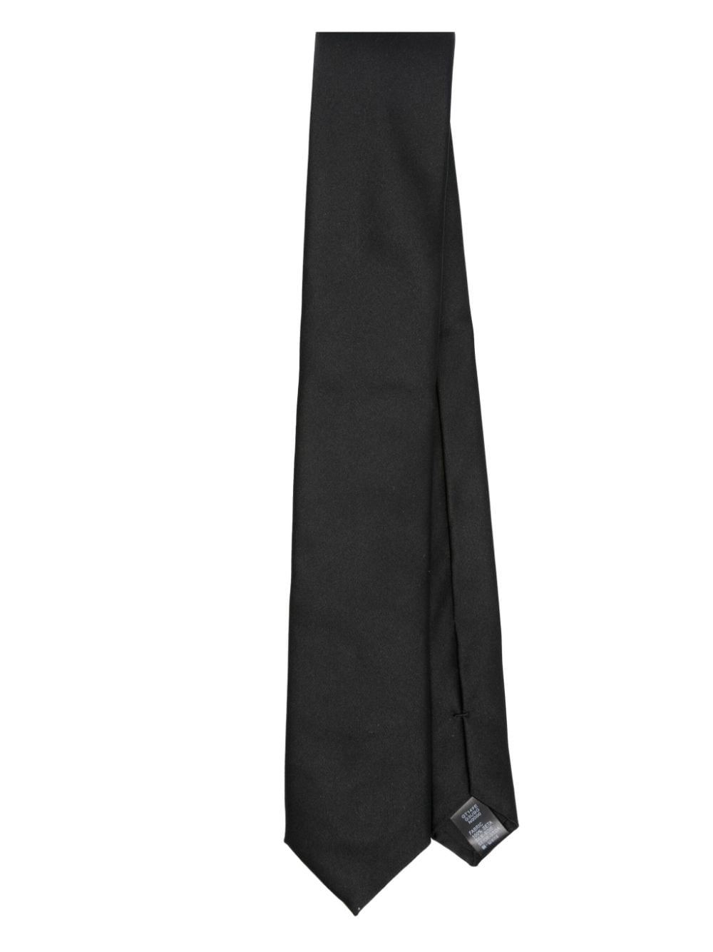 Dolce & Gabbana pointed-tip silk tie - Black von Dolce & Gabbana
