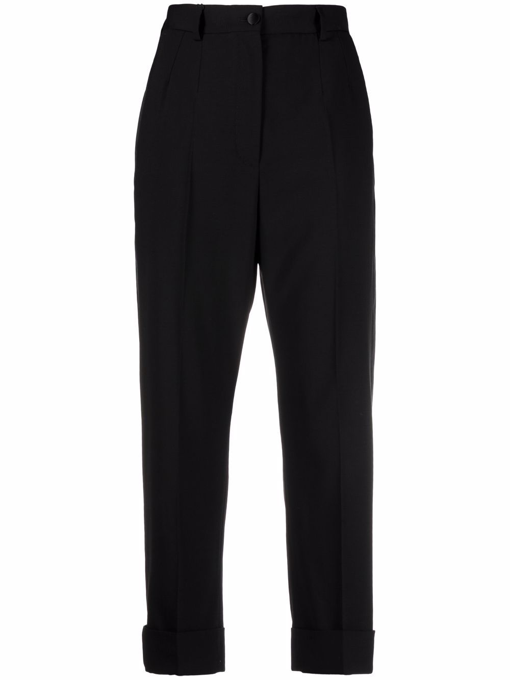 Dolce & Gabbana side-stripe tailored trousers - Black von Dolce & Gabbana