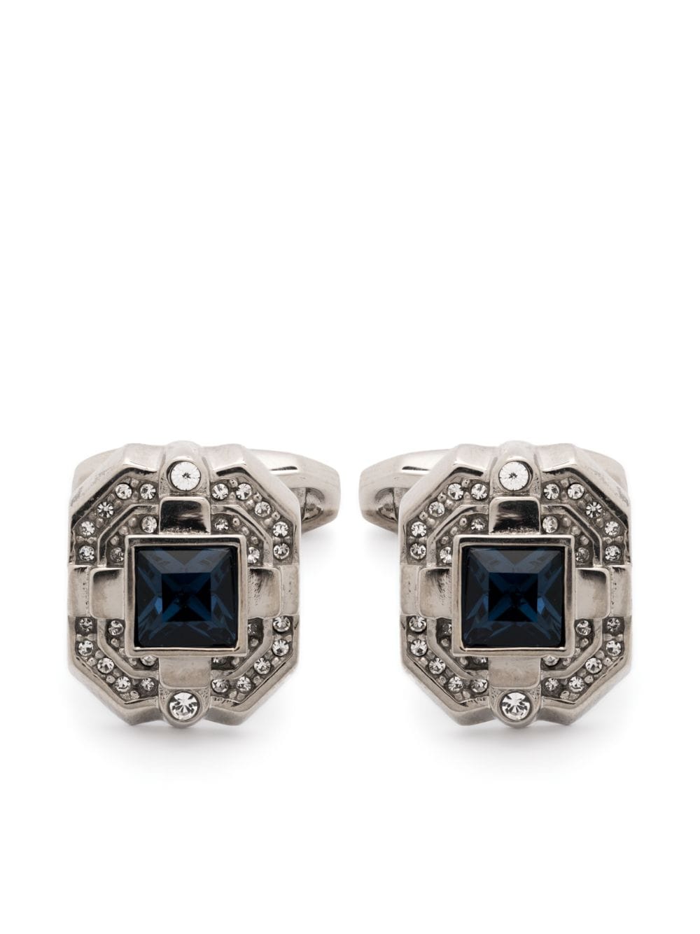 Dolce & Gabbana square-gem sterling silver cufflinks von Dolce & Gabbana