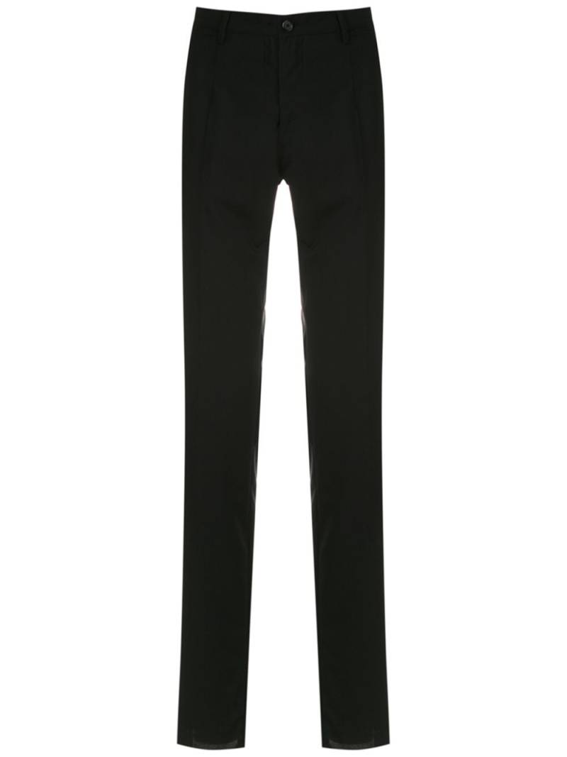 Dolce & Gabbana straight tailored trousers - Black von Dolce & Gabbana