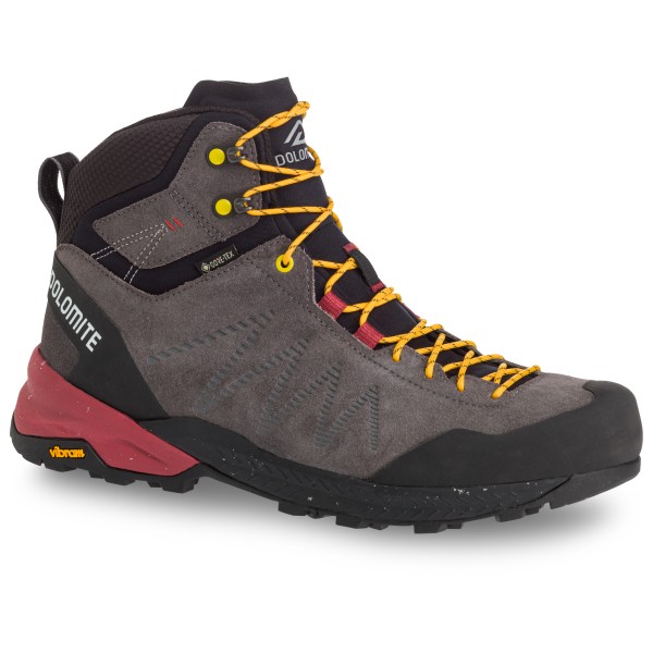 Dolomite - Crodarossa Leather High GTX - Wanderschuhe Gr 7 grau von Dolomite