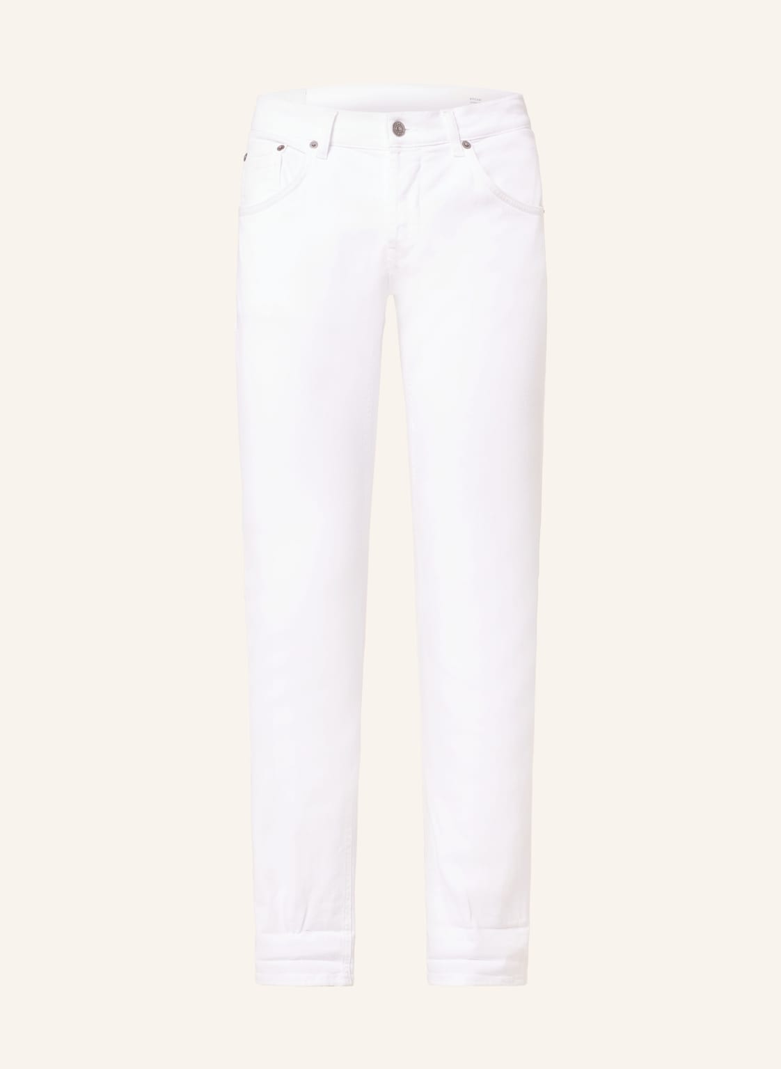 Dondup Jeans Ritchie Skinny Fit weiss von Dondup