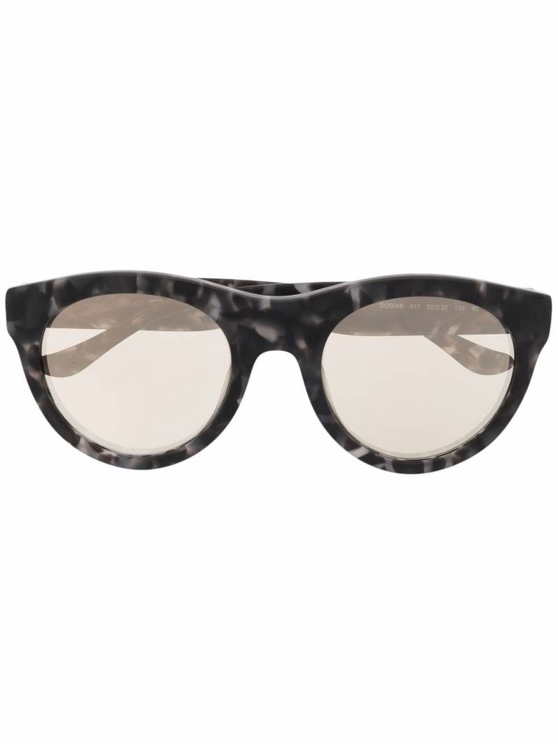 Donna Karan round-frame sunglasses - Grey von Donna Karan