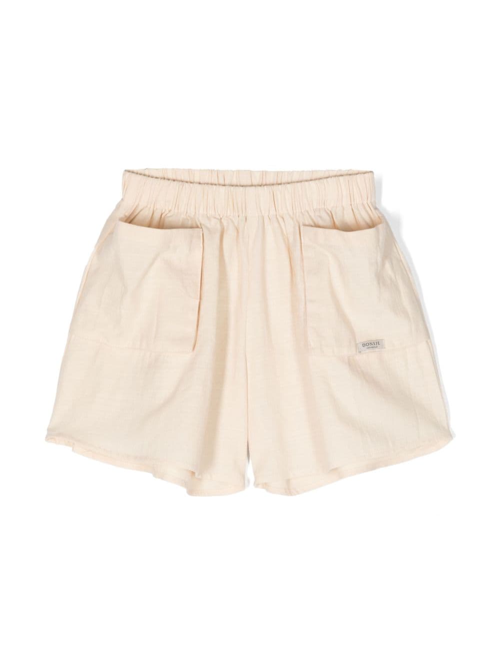 Donsje Mary high-waist cotton shorts - Neutrals von Donsje
