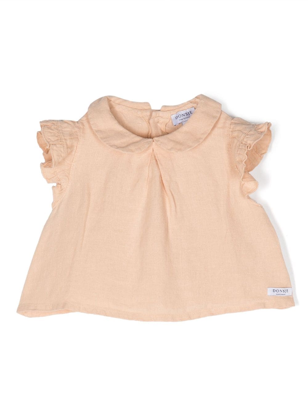 Donsje ruffled Peter Pan-collar blouse - Pink von Donsje