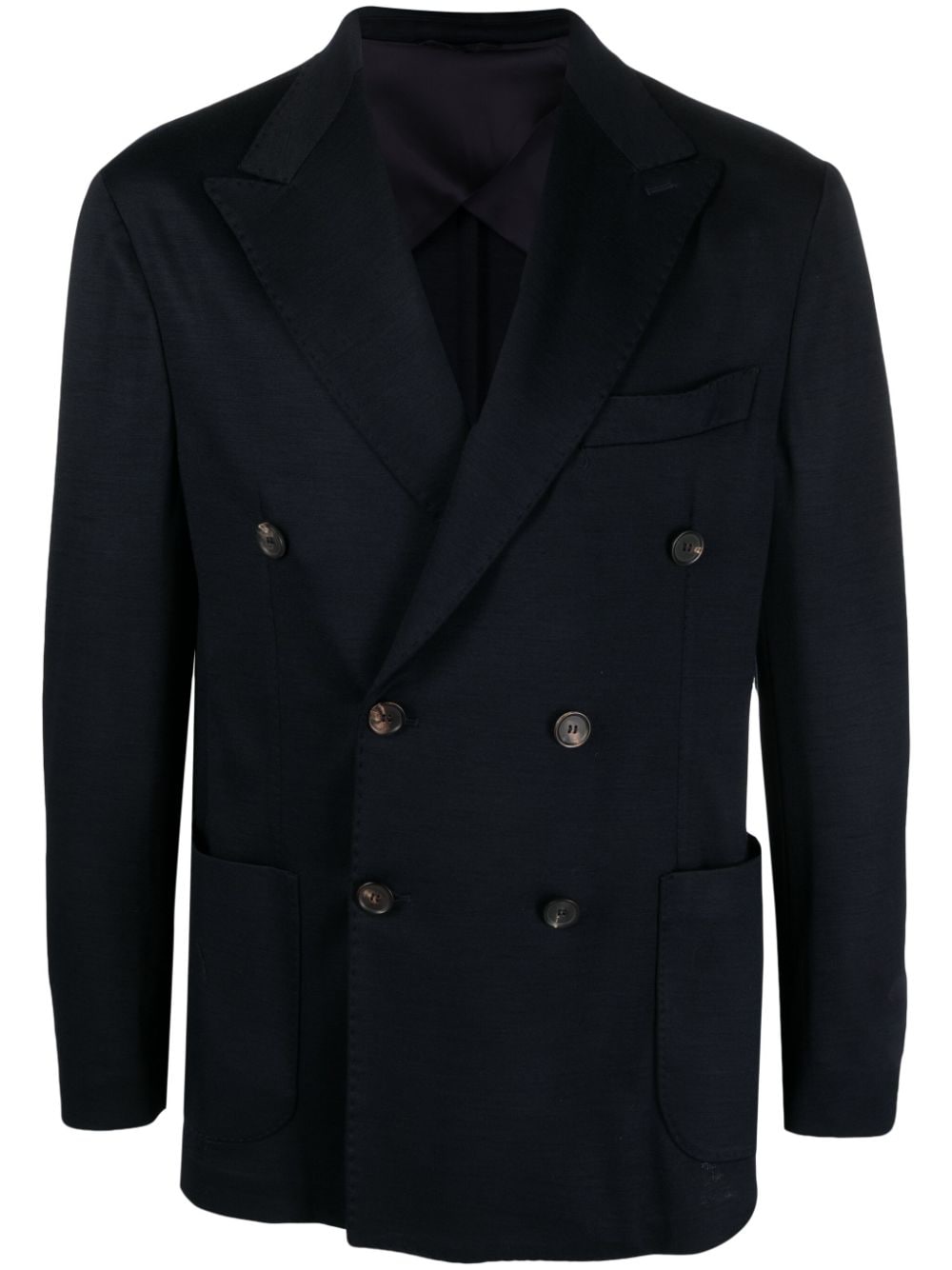 Doppiaa double-breasted blazer - Blue von Doppiaa