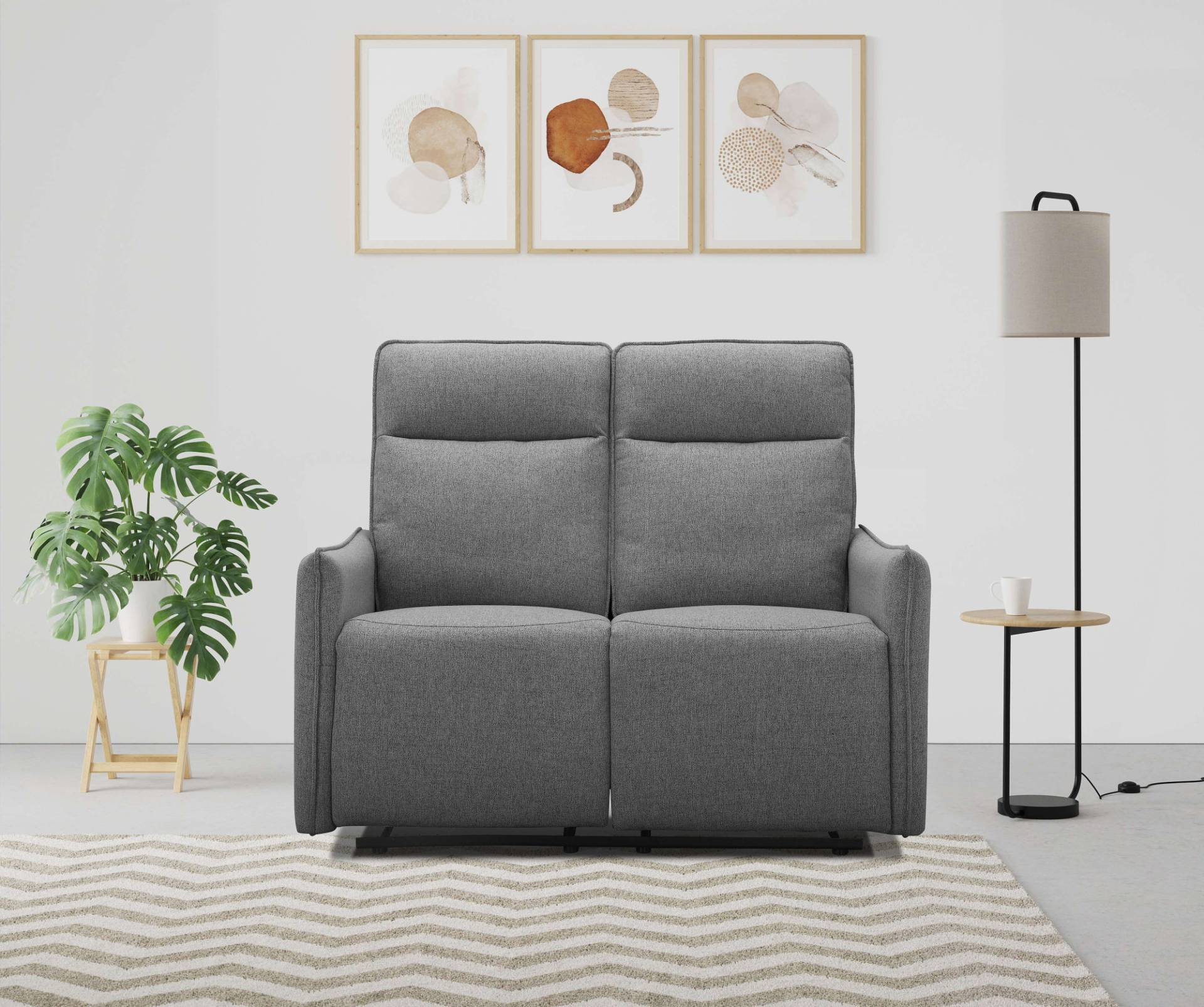 Dorel Home 2-Sitzer »Lugo, Kinosofa mit Reclinerfunktion in Kunstleder und Webstoff«, mit manueller Relaxfunktion in beiden Sitzen Dorel Home 2-Sitzer »Lugo, Kinosofa mit Reclinerfunktion in Kunstleder und Webstoff«, mit manueller Relaxfunktion in beiden Sitzen von Dorel Home