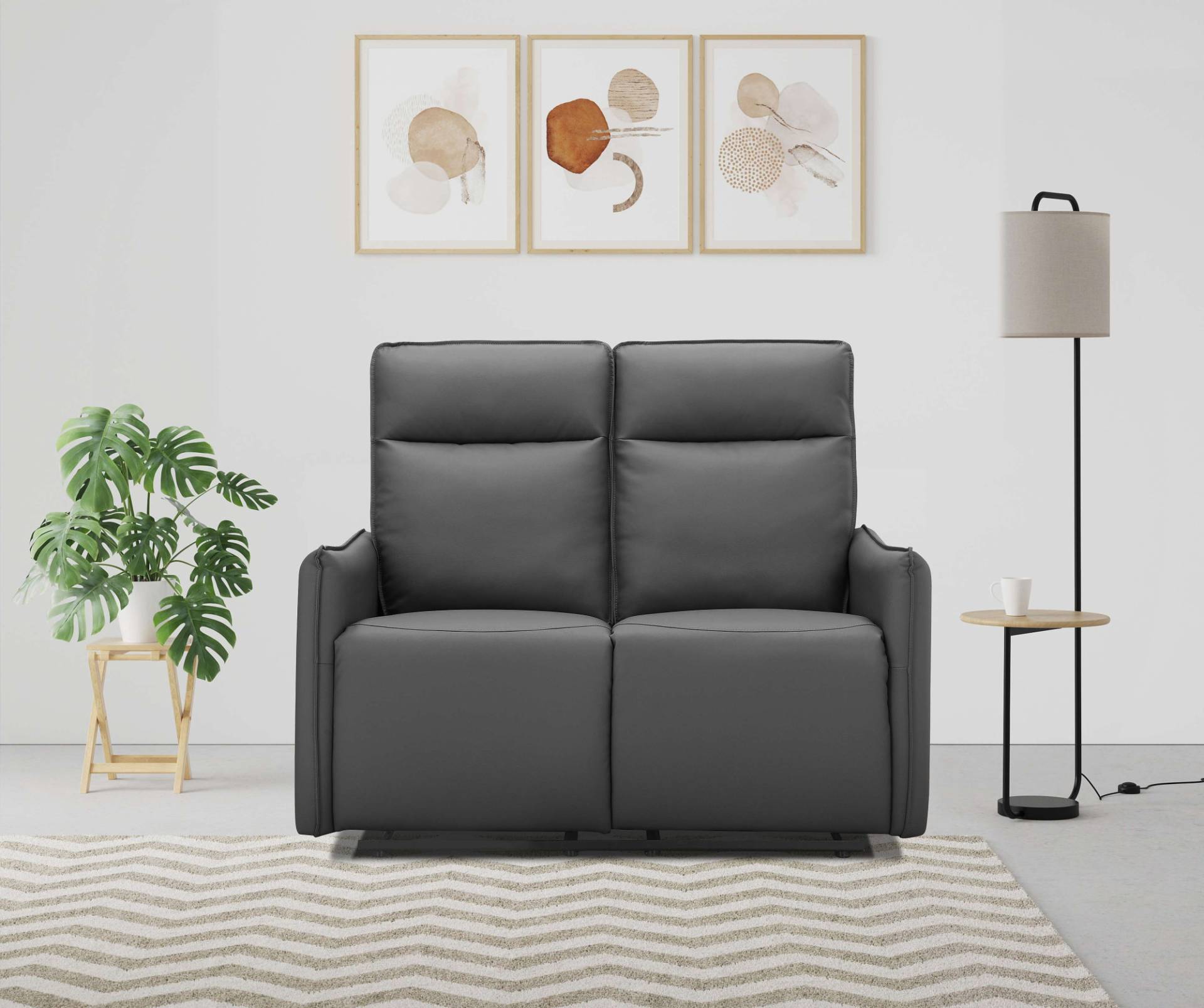 Dorel Home 2-Sitzer »Lugo, Kinosofa mit Reclinerfunktion in Kunstleder und Webstoff«, mit manueller Relaxfunktion in beiden Sitzen Dorel Home 2-Sitzer »Lugo, Kinosofa mit Reclinerfunktion in Kunstleder und Webstoff«, mit manueller Relaxfunktion in beiden Sitzen von Dorel Home