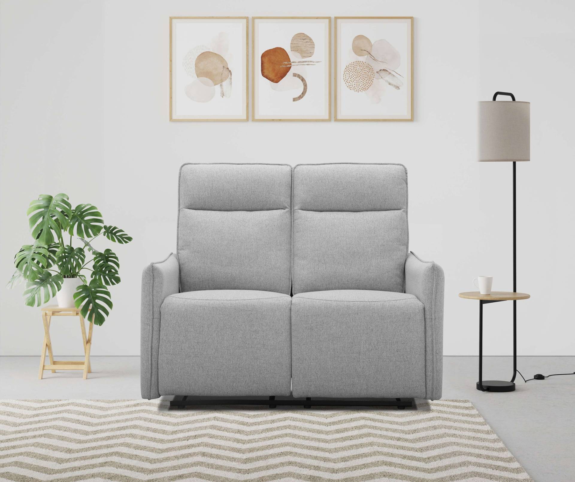 Dorel Home 2-Sitzer »Lugo, Kinosofa mit Reclinerfunktion in Kunstleder und Webstoff«, mit manueller Relaxfunktion in beiden Sitzen Dorel Home 2-Sitzer »Lugo, Kinosofa mit Reclinerfunktion in Kunstleder und Webstoff«, mit manueller Relaxfunktion in beiden Sitzen von Dorel Home