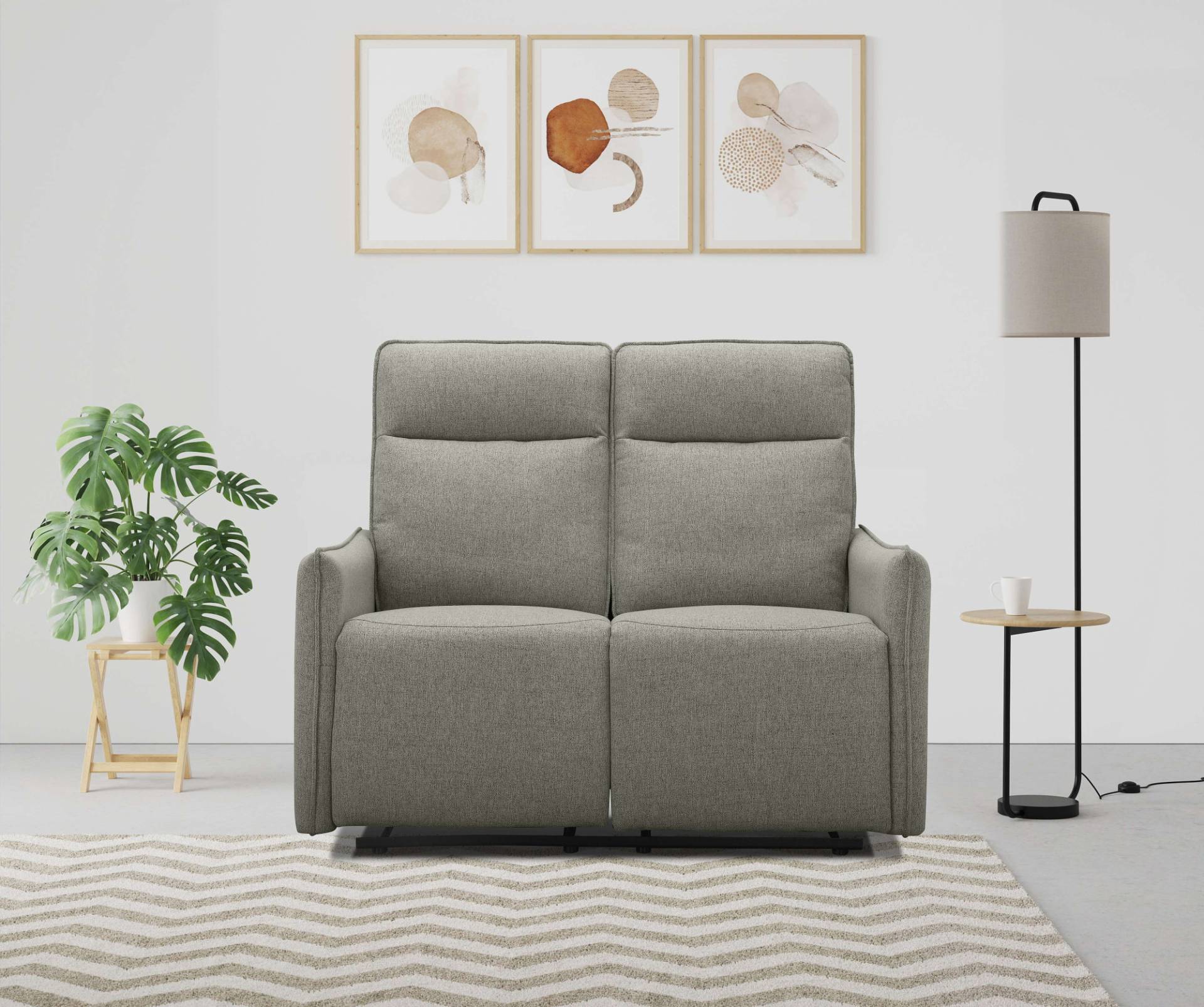 Dorel Home 2-Sitzer »Lugo, Kinosofa mit Reclinerfunktion in Kunstleder und Webstoff«, mit manueller Relaxfunktion in beiden Sitzen Dorel Home 2-Sitzer »Lugo, Kinosofa mit Reclinerfunktion in Kunstleder und Webstoff«, mit manueller Relaxfunktion in beiden Sitzen von Dorel Home