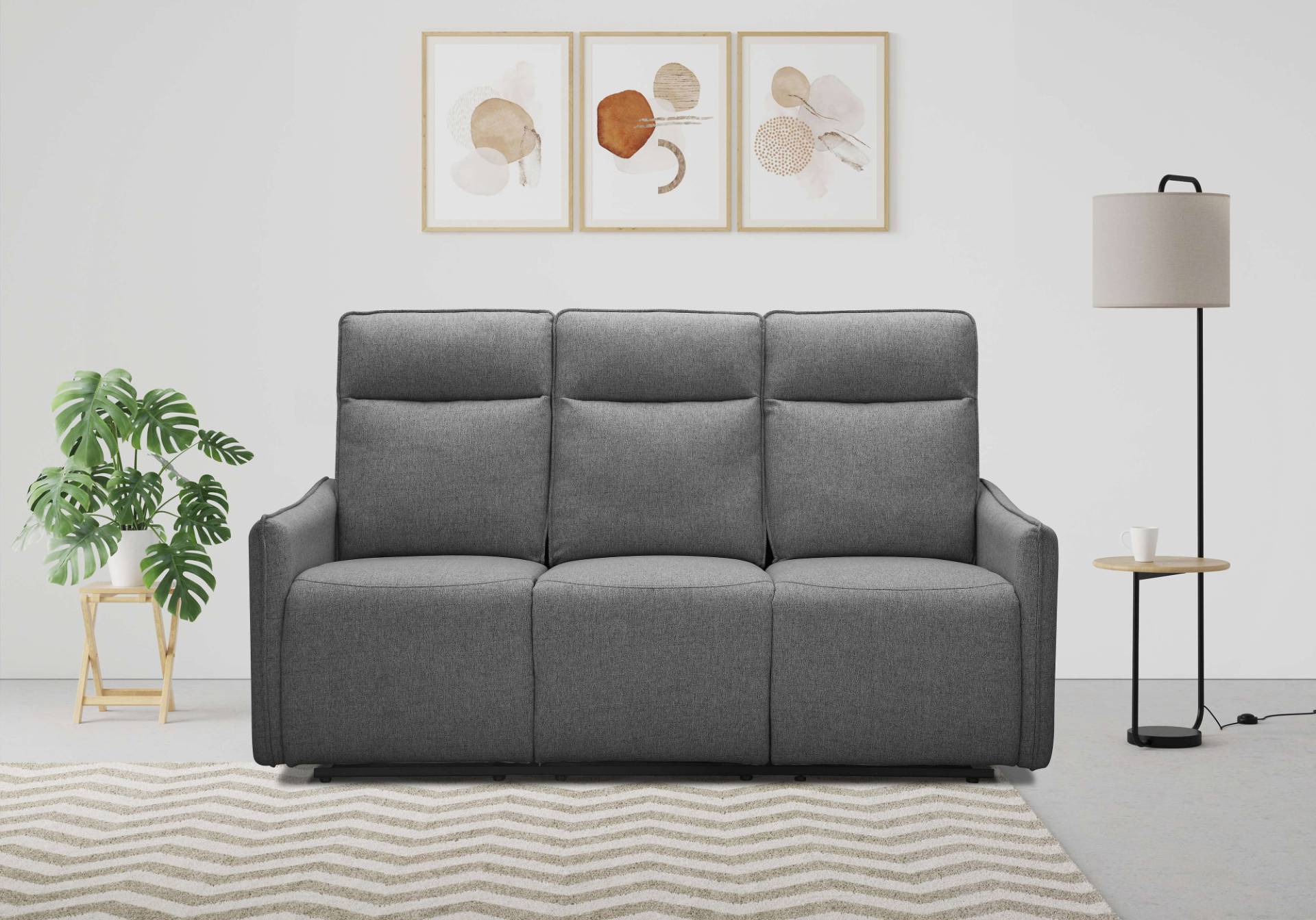 Dorel Home 3-Sitzer »Lugo, Kinosofa mit Reclinerfunktion in Kunstleder und Webstoff«, mit manueller Relaxfunktion in 2 Sitzen Dorel Home 3-Sitzer »Lugo, Kinosofa mit Reclinerfunktion in Kunstleder und Webstoff«, mit manueller Relaxfunktion in 2 Sitzen von Dorel Home