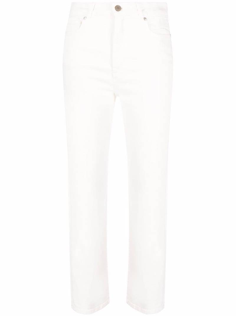 Dorothee Schumacher Denim Love cropped jeans - White von Dorothee Schumacher