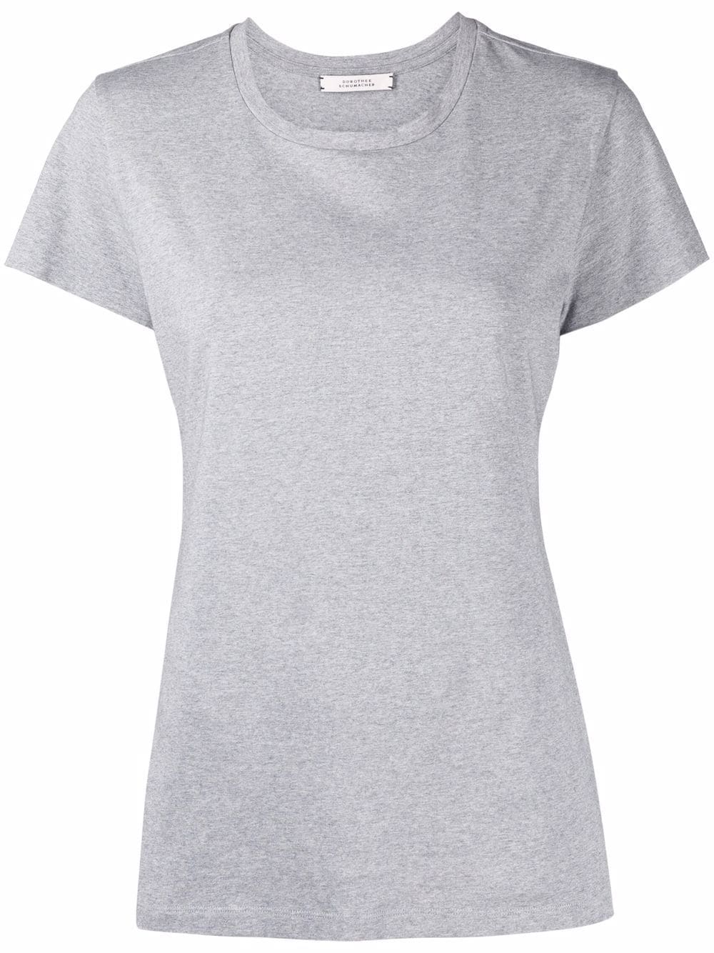 Dorothee Schumacher O-Neck short-sleeve T-shirt - Grey von Dorothee Schumacher