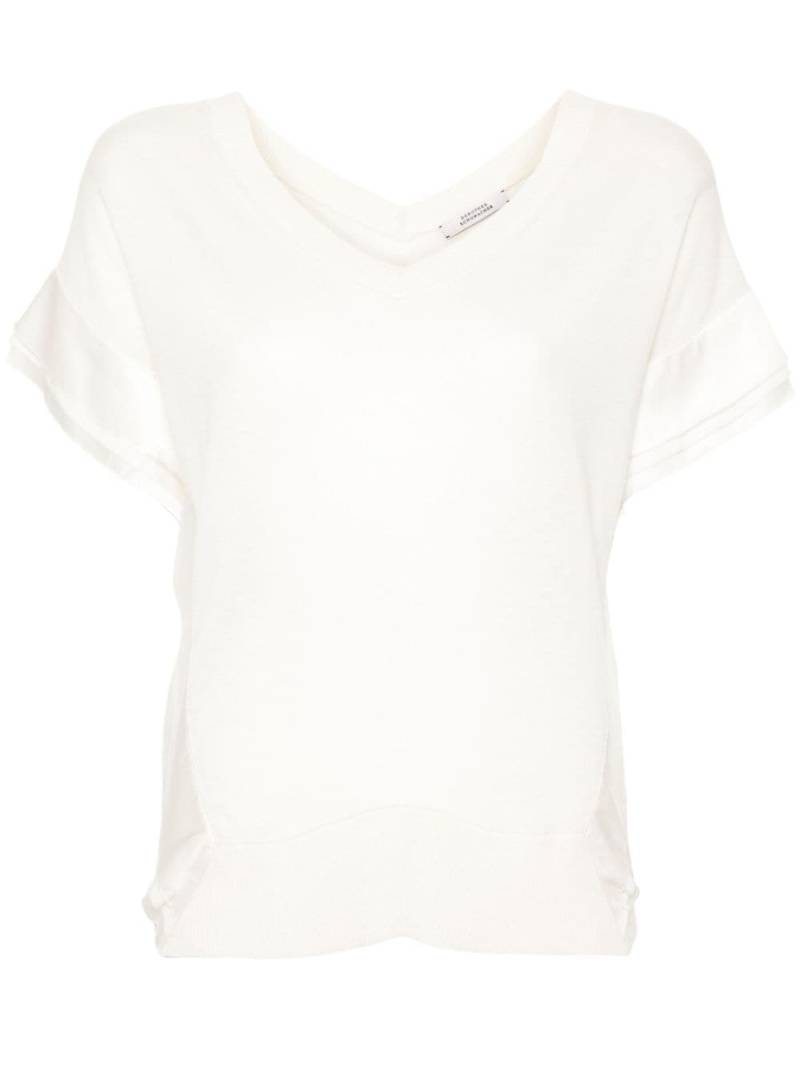 Dorothee Schumacher V-neck knitted top - Neutrals von Dorothee Schumacher