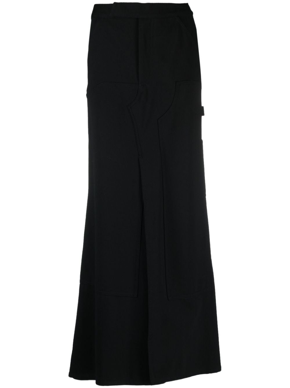 Dorothee Schumacher asymmetric cargo skirt - Black von Dorothee Schumacher