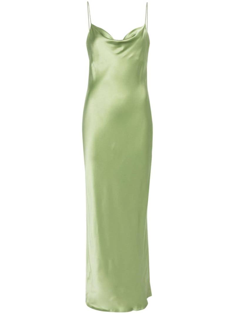 Dorothee Schumacher charmeuse silk dress - Green von Dorothee Schumacher