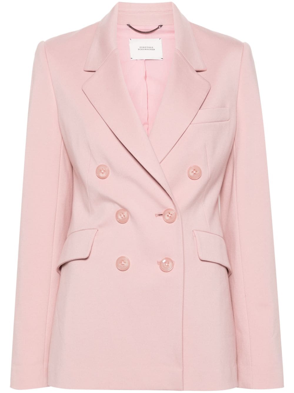 Dorothee Schumacher double-breasted blazer - Pink von Dorothee Schumacher