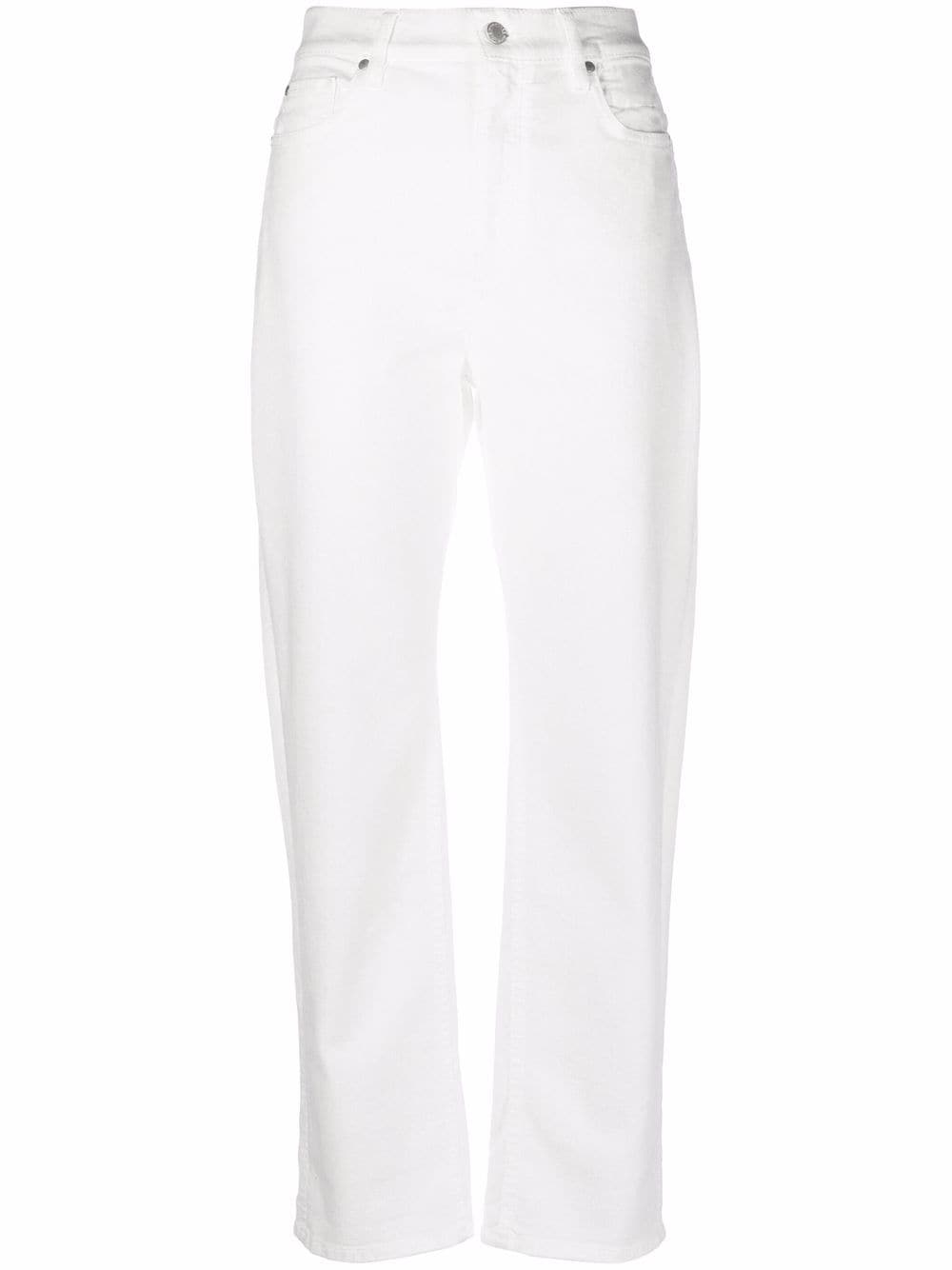 Dorothee Schumacher high-rise straight-leg jeans - White von Dorothee Schumacher