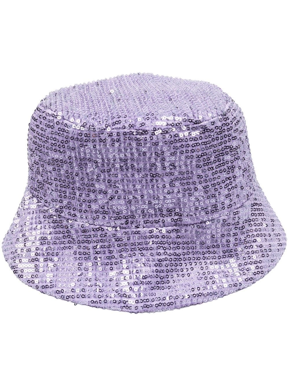 Dorothee Schumacher sequin embellished bucket hat - Purple von Dorothee Schumacher