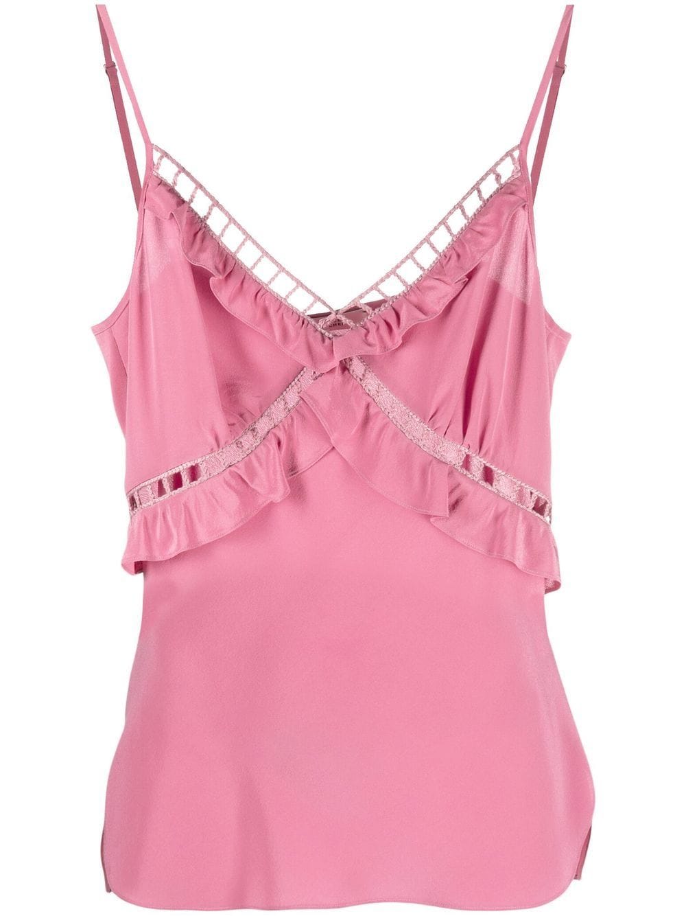 Dorothee Schumacher silk strappy vest top - Pink von Dorothee Schumacher