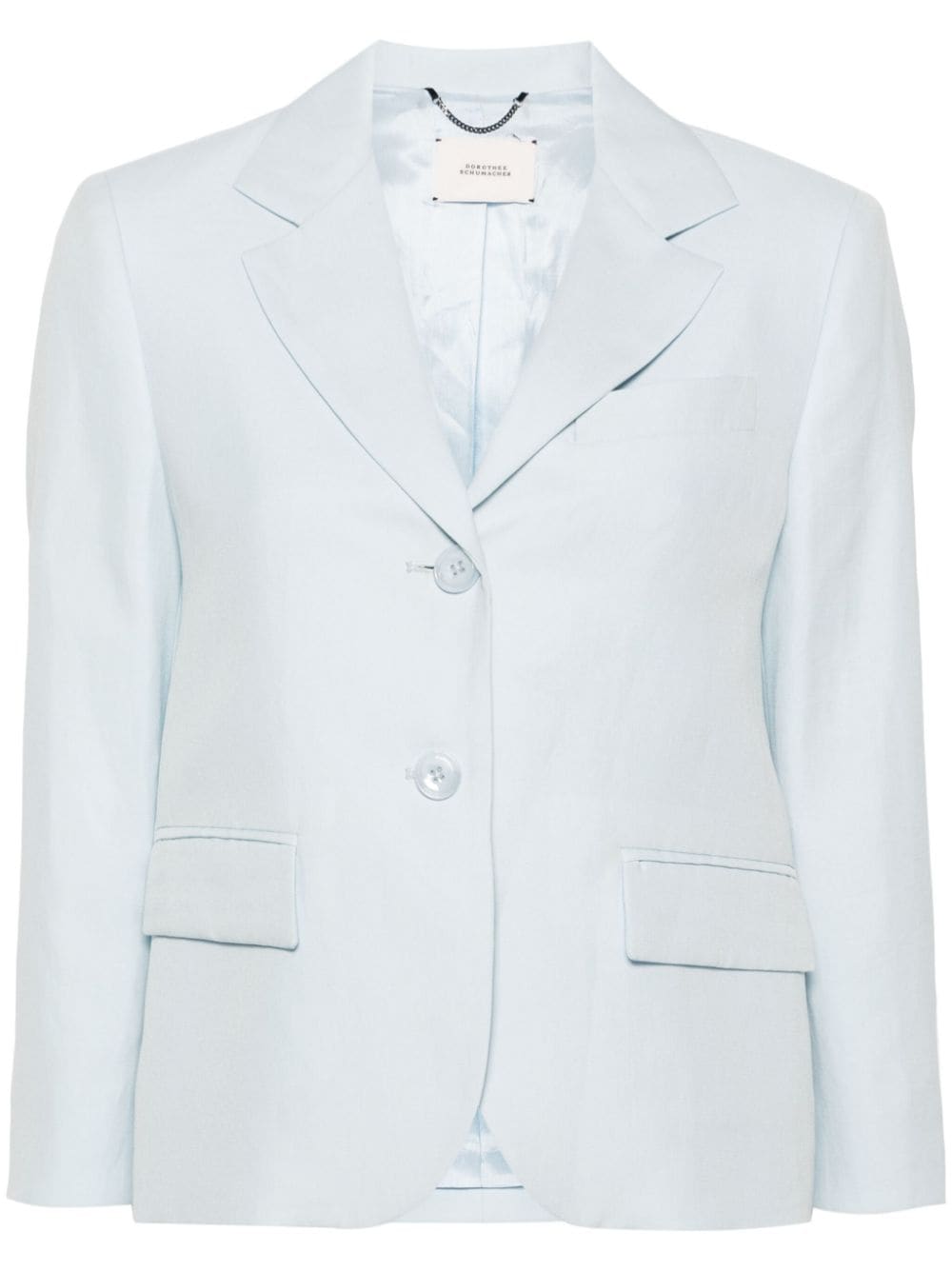 Dorothee Schumacher single-breasted blazer - Blue von Dorothee Schumacher