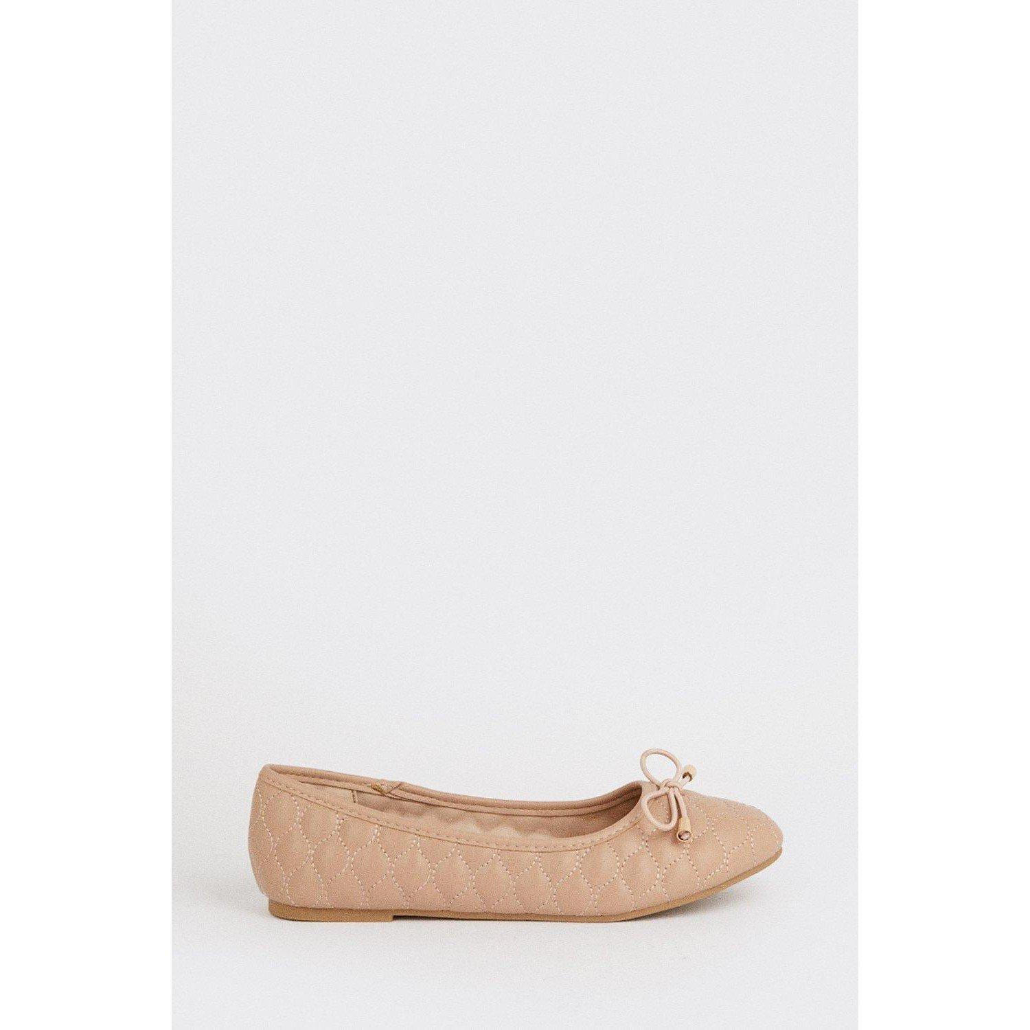 Ballerinas Priya, Gesteppt Damen Pink 36 von Dorothy Perkins